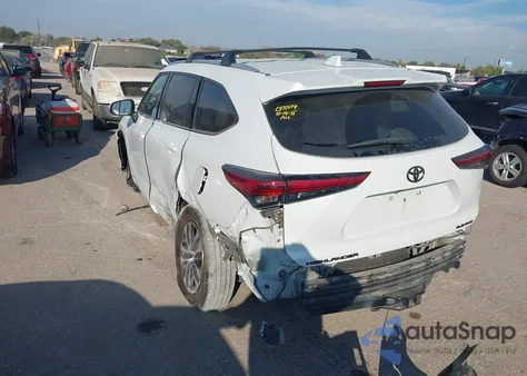 2022 Toyota Highlander Xle from USA, damaged, VIN 5TDGZRBH9NS239109